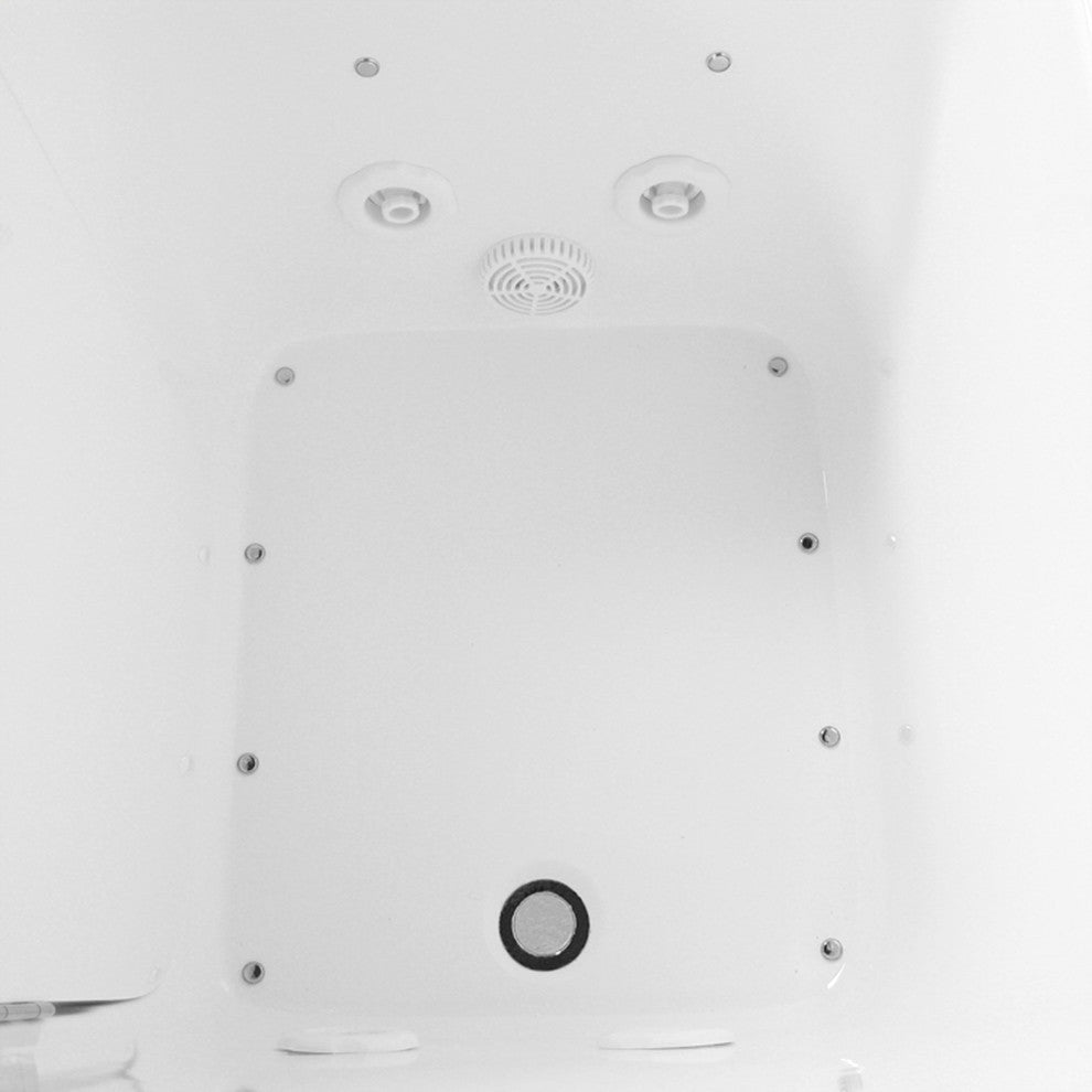 EZWT-2651 51"x26" Walk-In Tub, Dual Series, Left Model