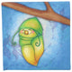 Growing Kids Caterpillar to Butterfly Series Canvas Wall Art, Cocoon