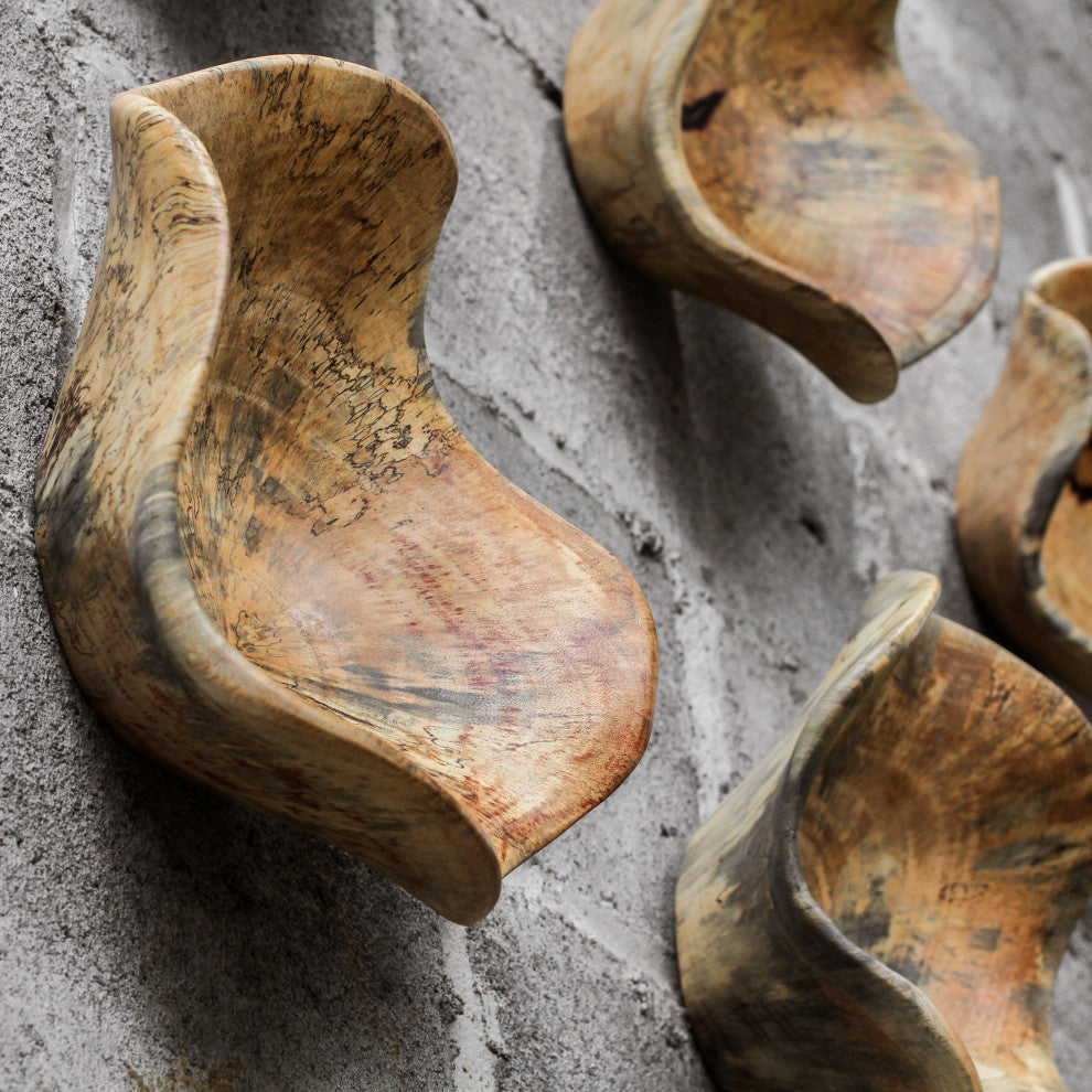 Uttermost Tamarine Wood Wall Art, Set of 3