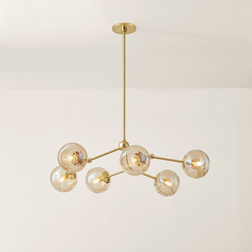Mitzi Trixie Chandelier Aged Brass