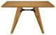Modern Contemporary Kitchen Wood Dining Table Walnut