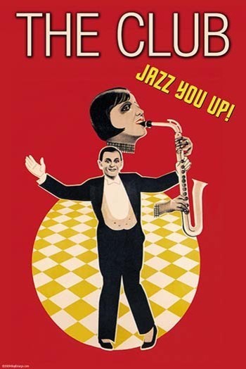 The Jazz Club- Gallery Wrapped Canvas Art 28" x 42"