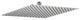 12 in SUS304 Stainless Steel Square Shower Head, Brushed Nickel