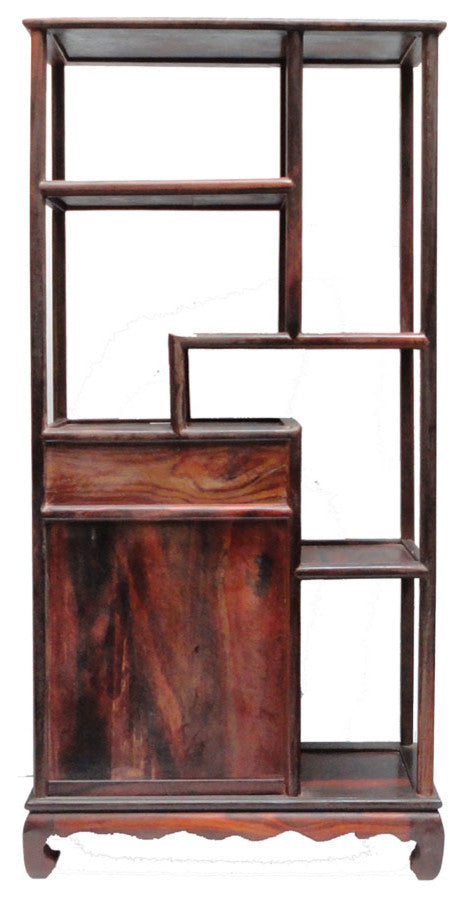 Chinese African Rosewood Desktop Display Chest