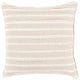 Surya Willow WO-002 22"x22" Pillow Kit, Taupe/Cream