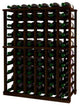 Orleans Wine Rack, Redwood and Dark Walnut