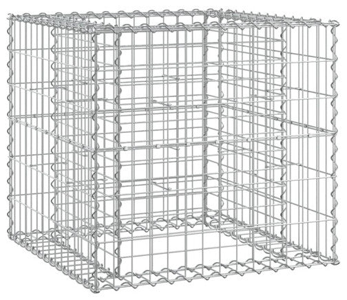 vidaXL Patio Bench with Gabion Basket Garden Outdoor Seating Solid Wood Douglas