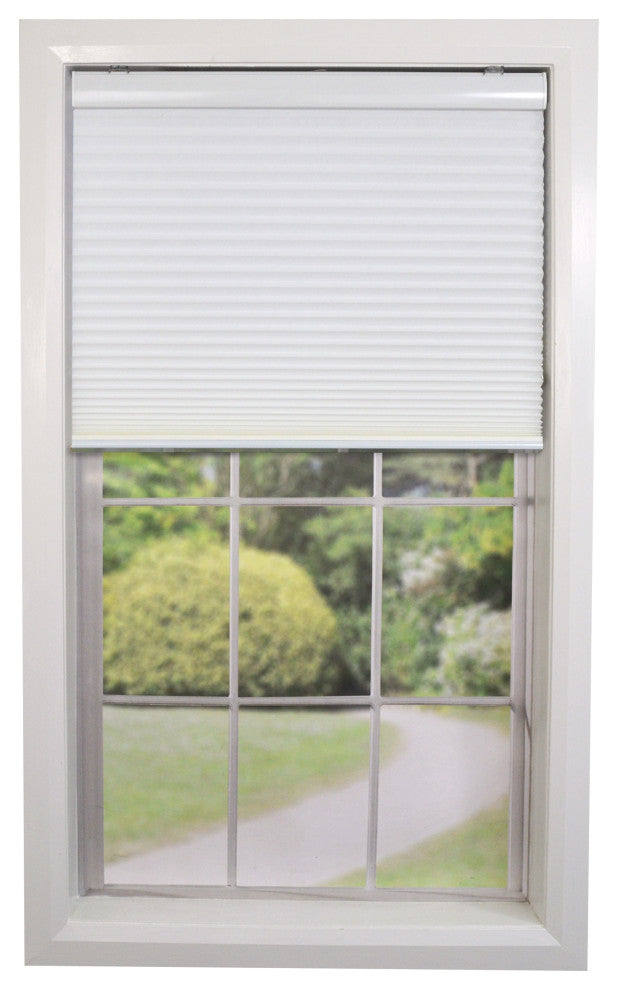 Versailles'' Cordless Honeycomb Insulating Cellular Shade, 48"x72", White