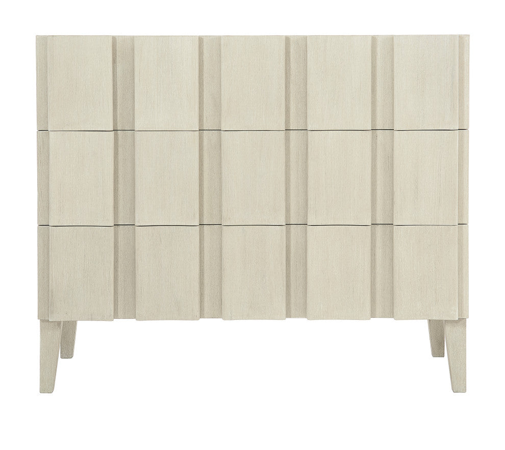 Bernhardt East Hampton Hall Chest, Cerused Linen
