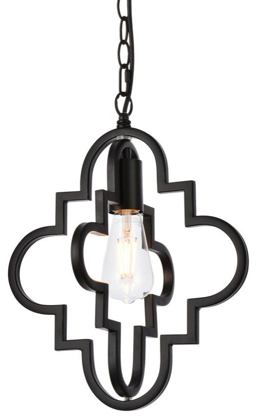 Sophie 1-Light Pendant, Black