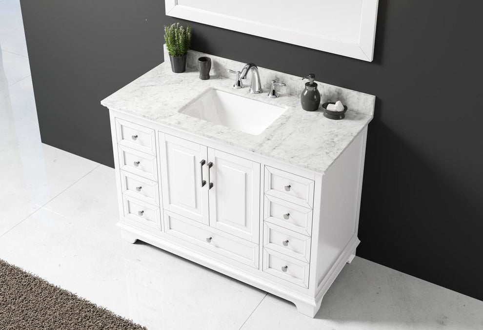 48" Single Sink Bathroom Vanity Base