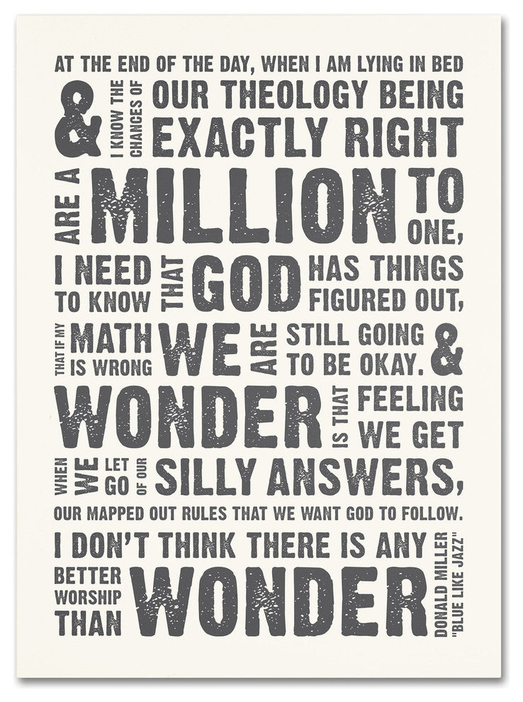 ''Wonder as Worship V'' Canvas Art by Megan Romo