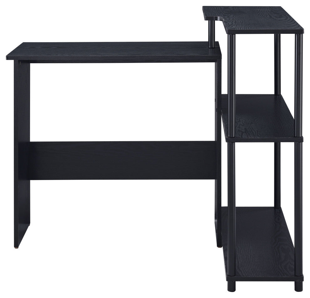 Ievi Writing Desk, Black