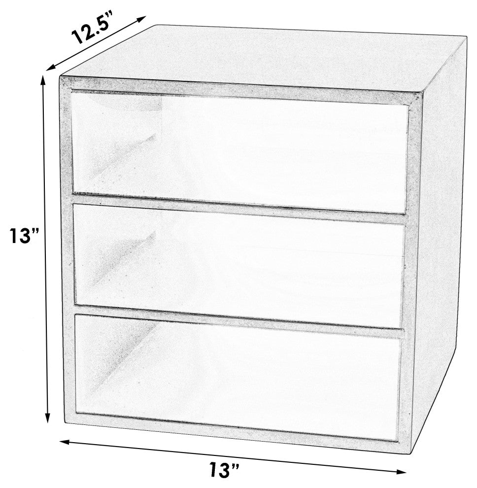 Cornelius Navy Stackable Bookcase Organizer