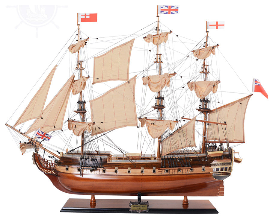 Hms Surprise Large With Floor Display Case