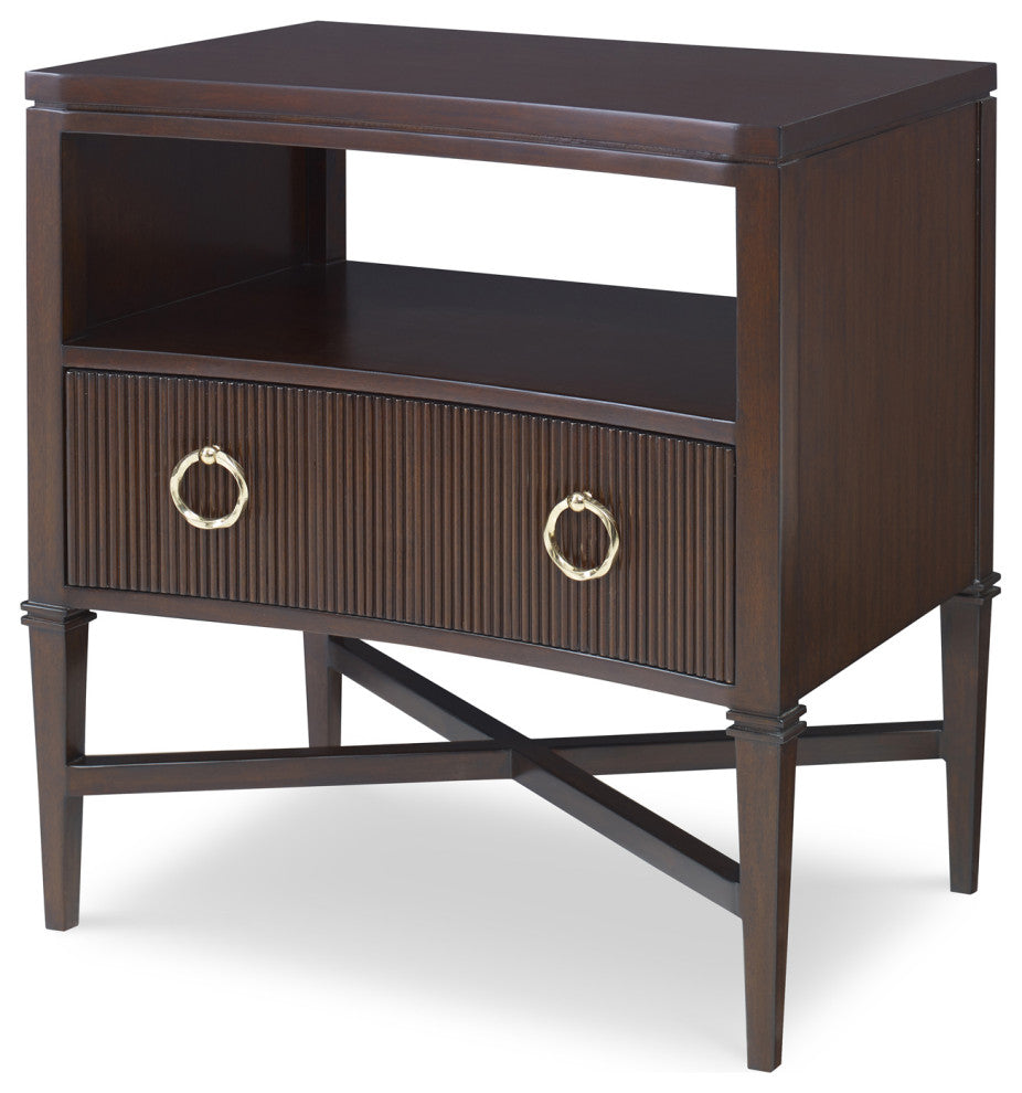 Ambella Home Collection - Reeded Nightstand - 09170-230-001