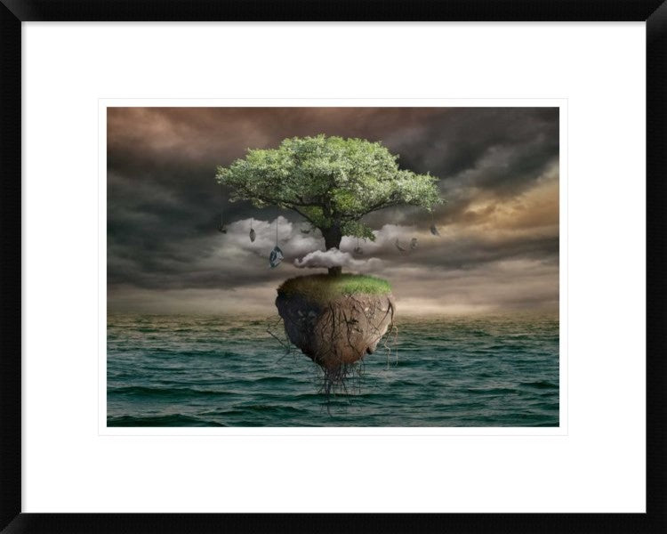"Untitled" Framed Digital Print by Radoslav Penchev, 24"x19"