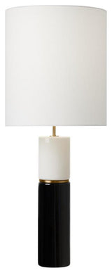 Cade Table Lamp, 1-Light, LED, Black, 29"