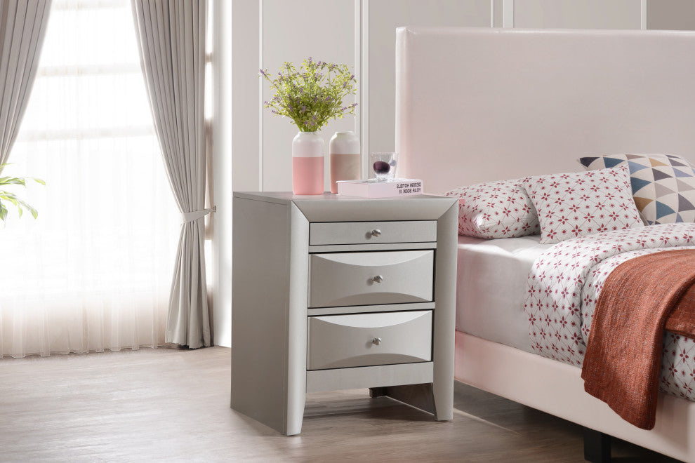 Nightstand, Silver