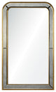 Phillipe Mirror, Burnished Gold Leaf