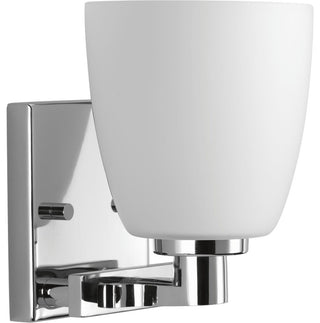 Fleet 1-Light Bath Light, Polished Chrome