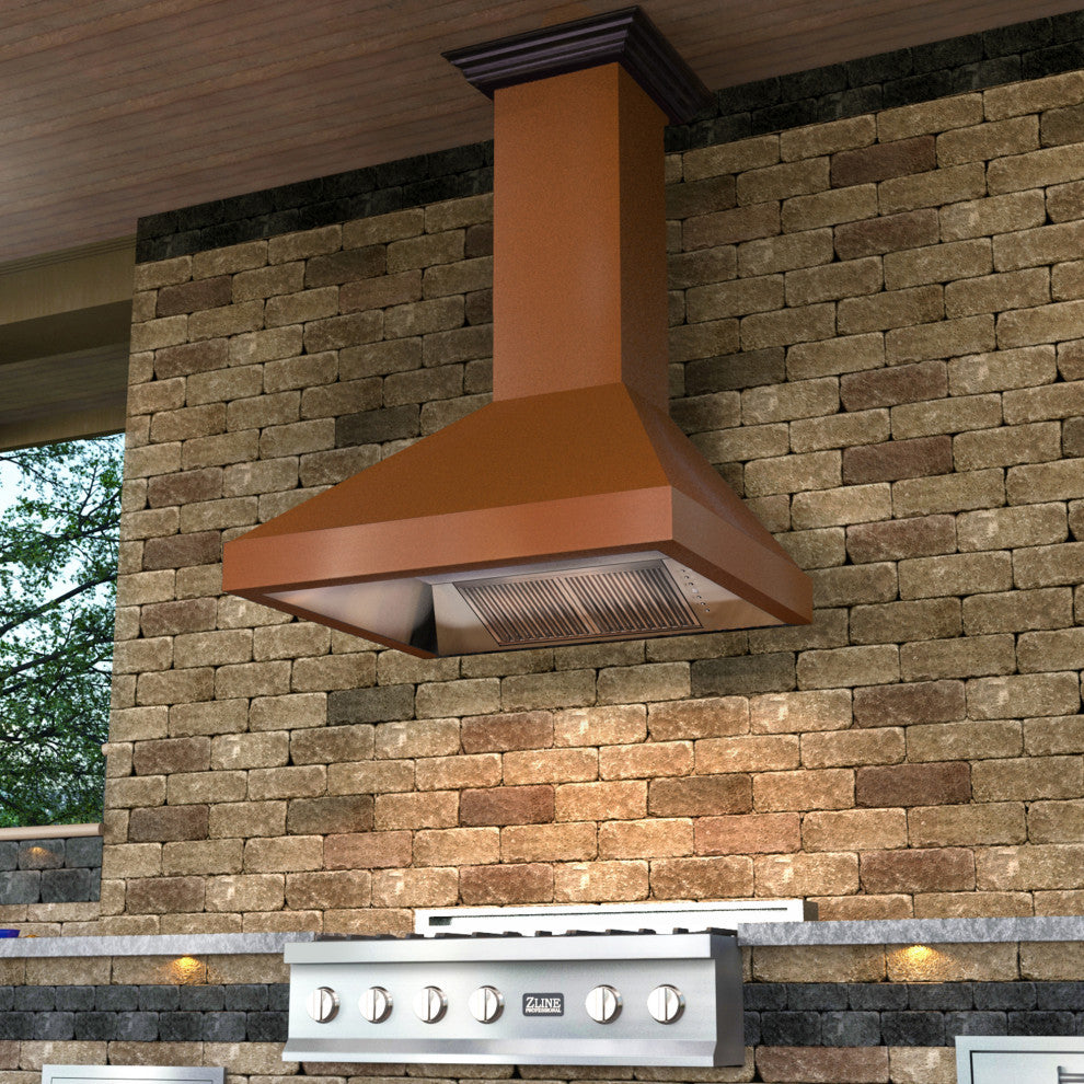 ZLINE 36 in. Designer Series Wall Mount Range Hood, 8667C-36