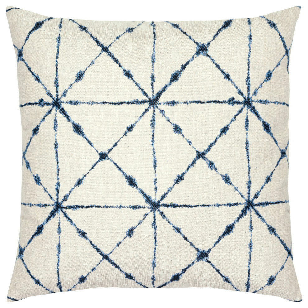 Trilogy Indigo Sunbrella Pillow, 22"x22"
