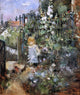 Berthe Morisot Child in the Rose Garden, 20"x25" Wall Decal Print