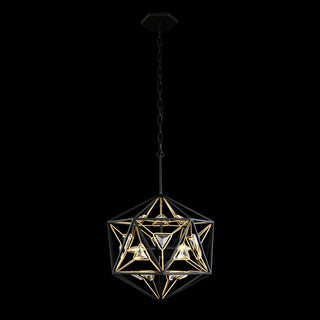 Marcia 3-Lt Orb Pendant - MB/FG