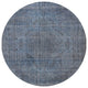 Ahgly Company Indoor Round Mid-Century Modern Area Rugs, 6' Round