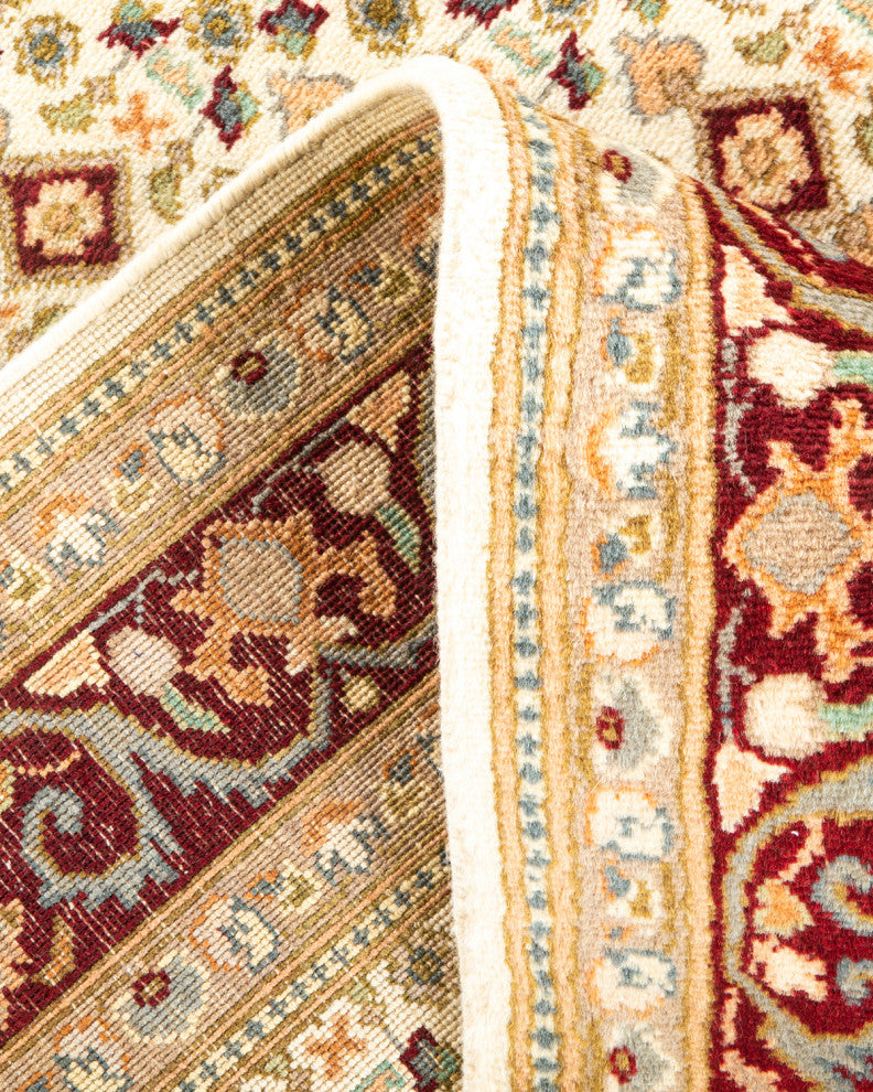 Mogul, One-of-a-Kind Hand-Knotted Area Rug Ivory, 4'1"x6'0"