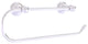 Carolina Wall Mounted Paper Towel Holder, Polished Chrome