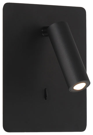 Villa LED Reading Light, Matte Black