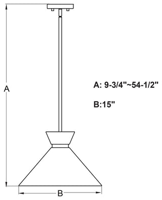 Racine 1 Light Matte Black and Gold Brass Mid-Century Modern Bowtie Pendant