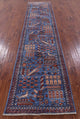 Runner Persian Fine Serapi Hand Knotted Rug 2' 8" X 12' 3" - Q12897