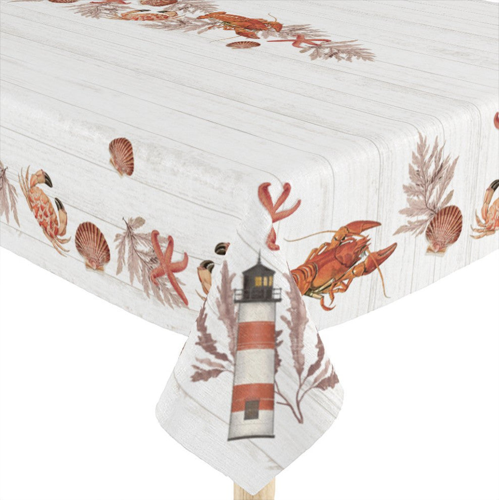 Laural Home Seafood Shack 70" X 144" Tablecloth