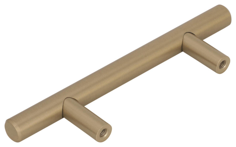 Amerock Bar Pull Collection Cabinet Pull, Set of 10, Golden Champagne, 3" Center