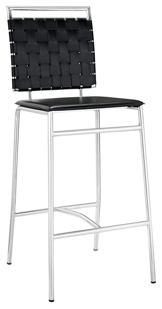 Modern Contemporary Dining Kitchen Bar Stool Black