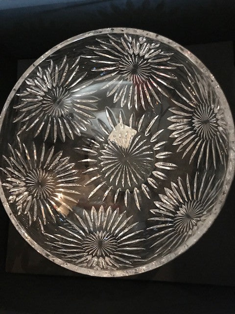House of Waterford Tom Brennan Sunburst Bowl 9in