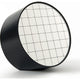 Atipico Centimetri 20 Wall Mirror, Jet Black/Black