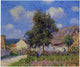 Gustave Loiseau Small Farm at Vaudreuil, 20"x25" Wall Decal