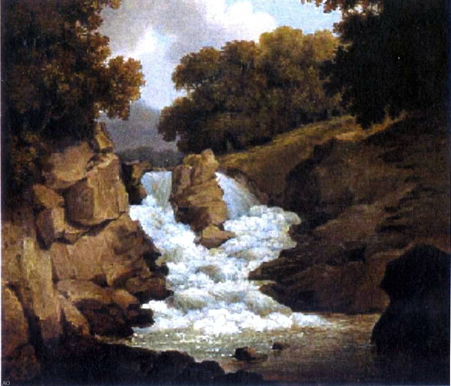 Robert Salmon A Waterfall Wall Decal