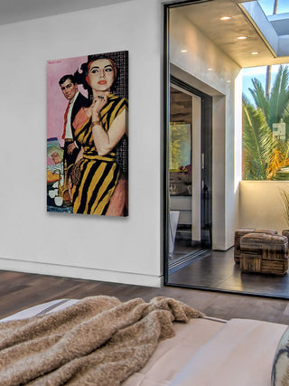 "Marry for Love" Painting Print on Wrapped Canvas