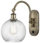 Innovations 518-1W-AB-G1214-8-LED 1-Light Sconce, Antique Brass