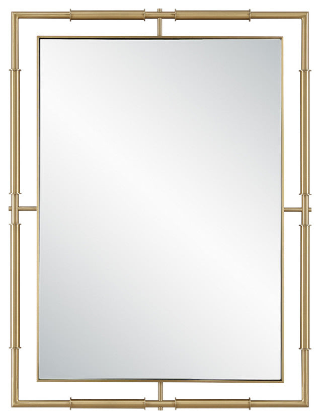Uttermost - 08188 - Mirror - It's All Connected - Plated Brass