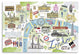24" Fun Illustrated London Map Canvas Wall Art