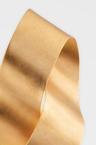 Corbett Lighting 327-01 Lazlo 15" Tall LED Wall Sconce - Vintage Gold Leaf