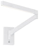 Beam 22" LED Swing Arm 3000K, White