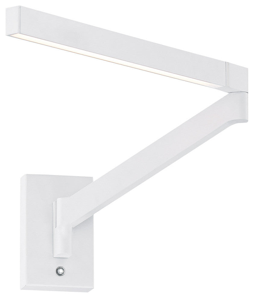 Beam 22" LED Swing Arm 3000K, White