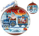 Holiday Express Le Ball Red Ornament